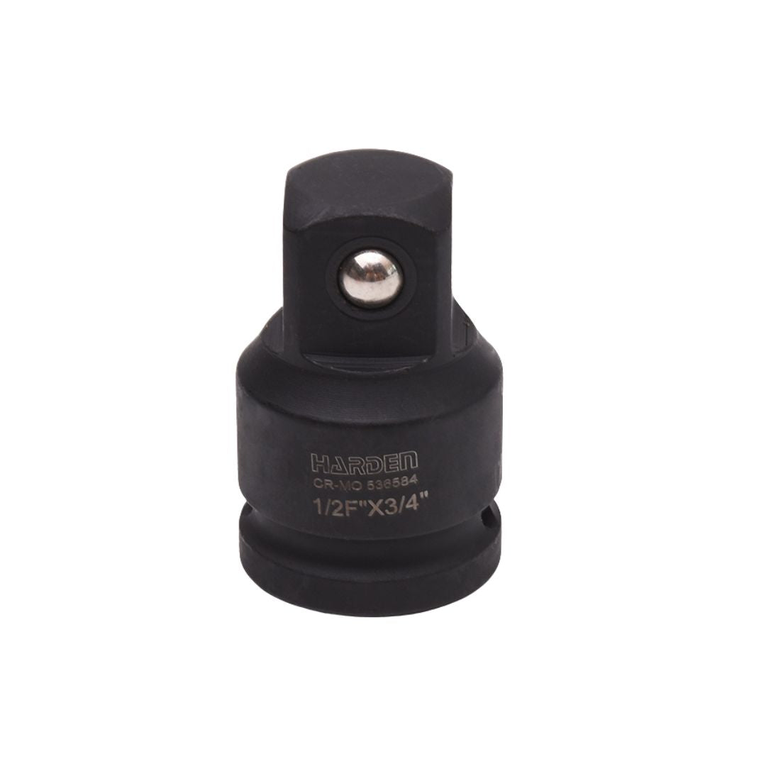 Adaptador de Impacto 1/2 Femea x 3/8 Macho em Aço Cromo