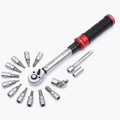 Jogo de Chave de Torque 1/4" 13 Peças 5-25 Nm - Precisão