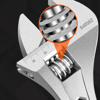 Chave Ajustável Profissional 8" 10" e 12" - Aço Carbono
