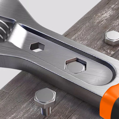 Chave Ajustável Profissional 8" 10" e 12" - Aço Carbono