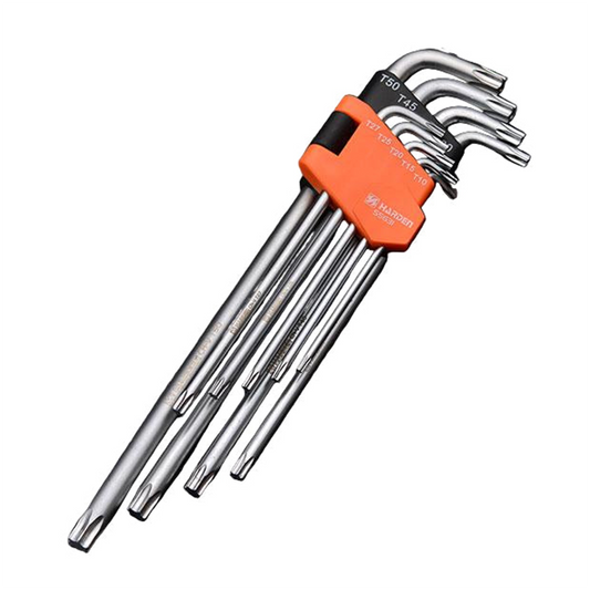 Chave Torx Longa Extra 9 Peças