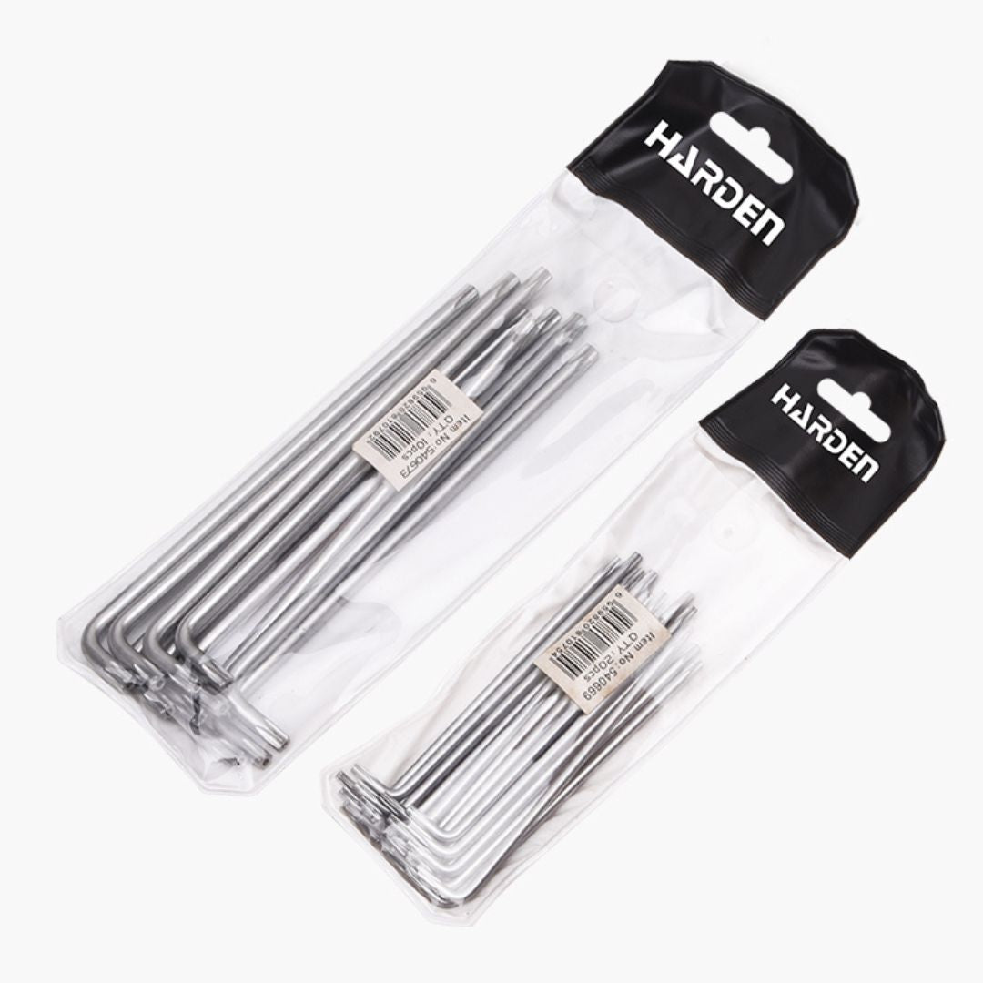 Chave Torx Longa - Aço Cromo-Vanádio de Alta Resistência