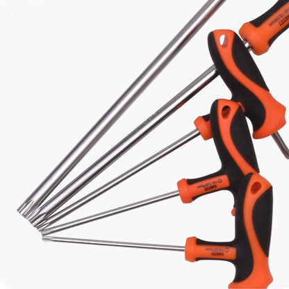 Chaves Torx tipo T T10 a T50 com Cabo em T para Alto Torque