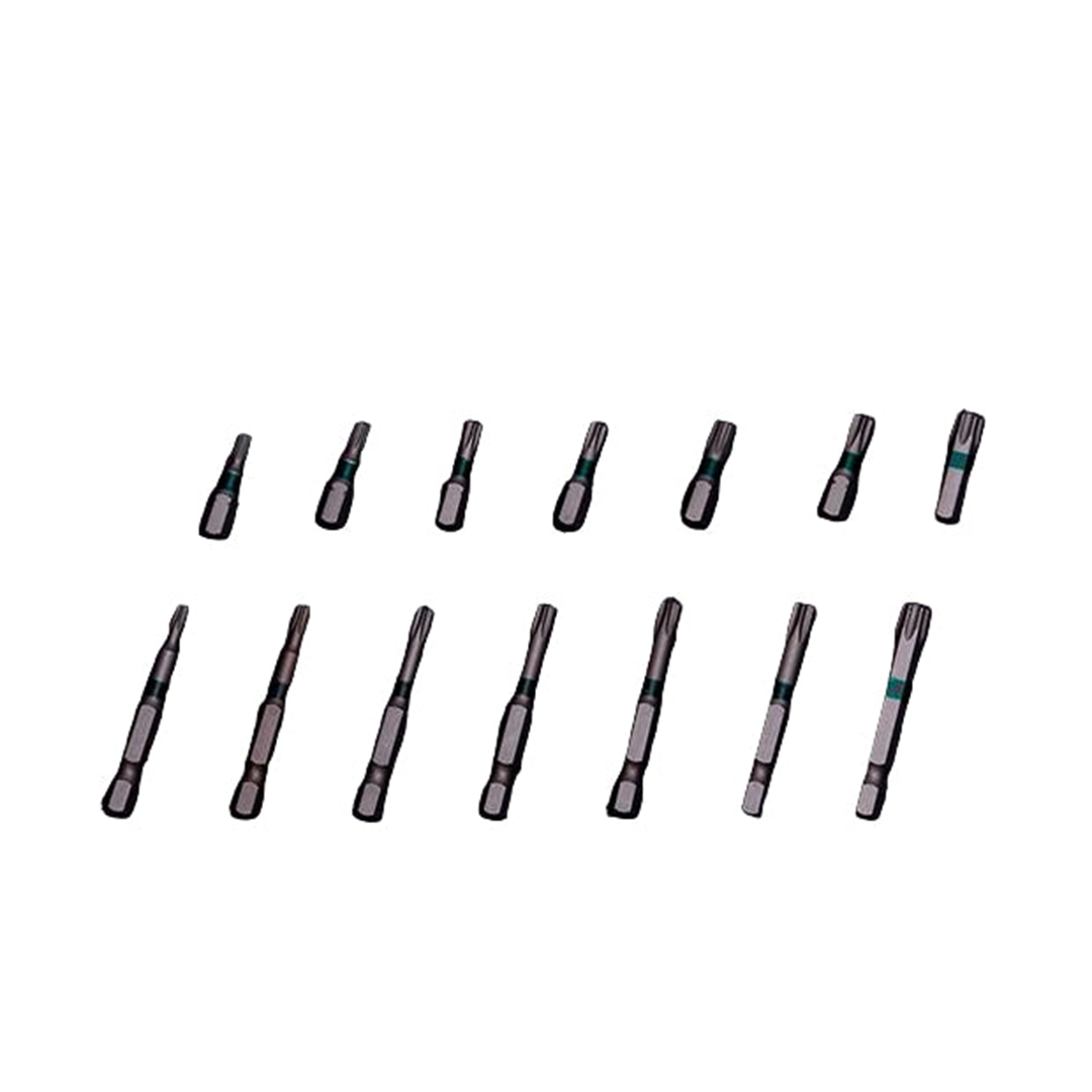 Conjunto de Bits Torx - Aço S2 Temperado 10 e 20 Peças 25