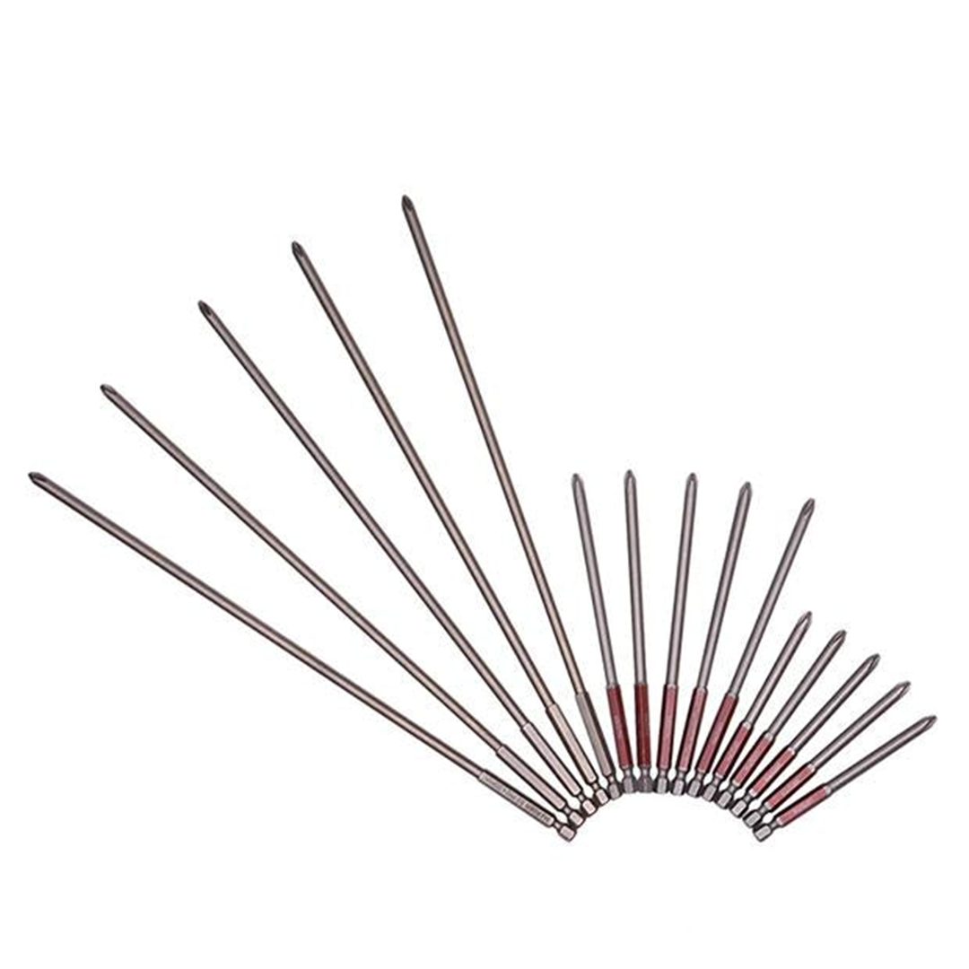 Jogo de Bits Phillips PH2 x com 10 Peças em Aço S2