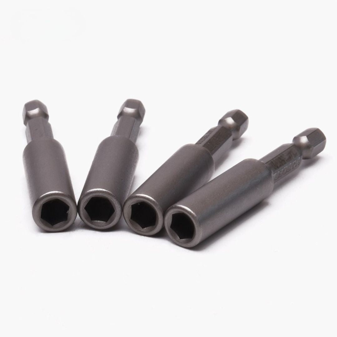 Suporte Magnético para Bits 1/4 x em Aço Cromo-Vanádio