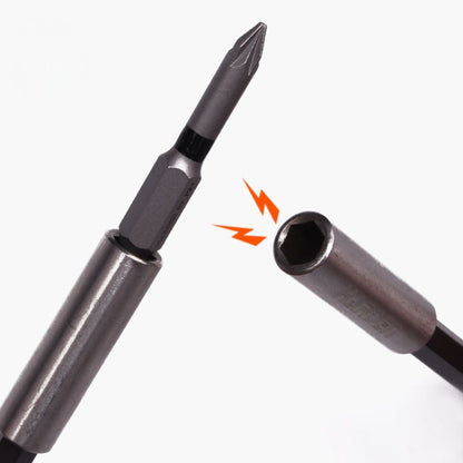 Suporte Magnético para Bits com 2 Peças em Aço CR-V