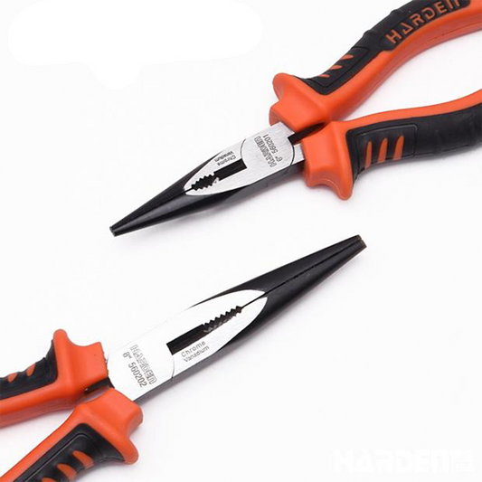 Alicate Bico Meia Cana 6" e 8" - Cabo Ergonômico TPR e Aço