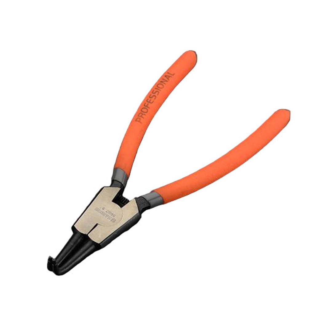 Alicate de Anel Externo Curvo - Aço Carbono Temperado