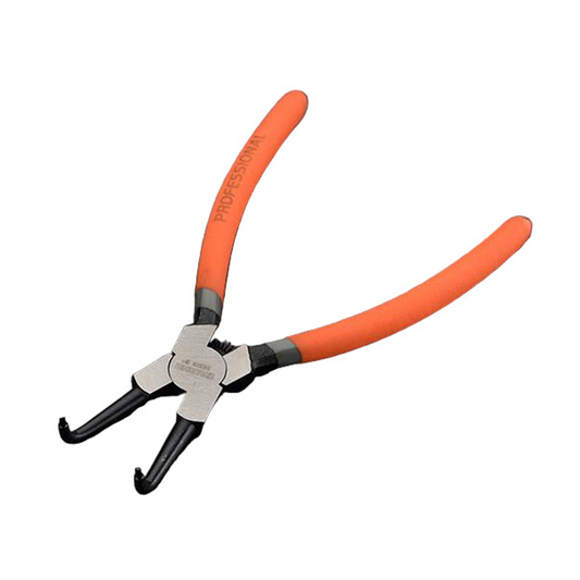 Alicate de Anel Interno Curvo - Aço Carbono Temperado
