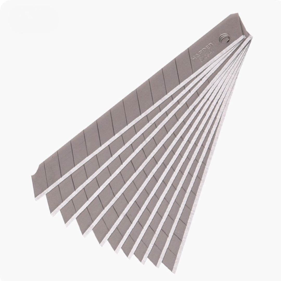 Lâminas de Estilete 9x80mm com 10 Unidades