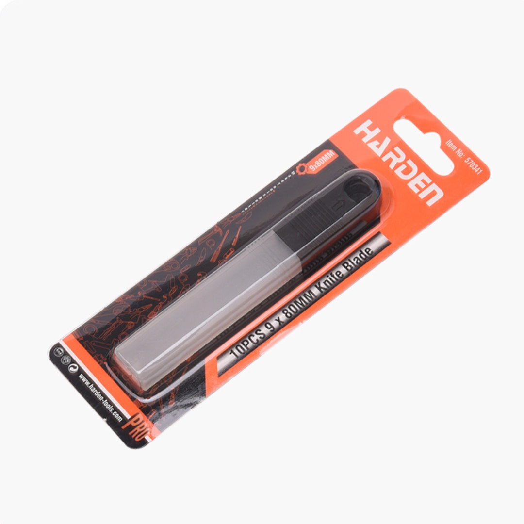 Lâminas de Estilete 9x80mm com 10 Unidades