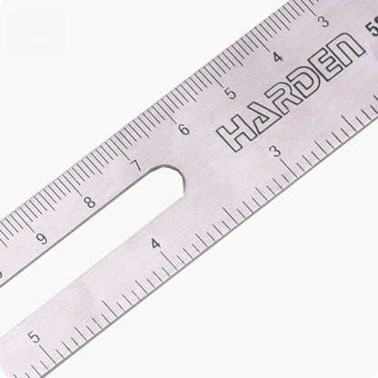 Régua de Ângulo Ajustável 10" em Aço Inoxidável com Cabo