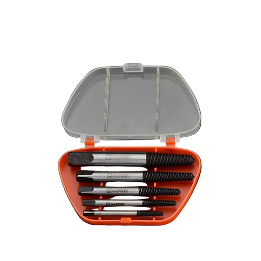 Kit de Extratores de Parafuso 5 Peças - Rosca Grossa