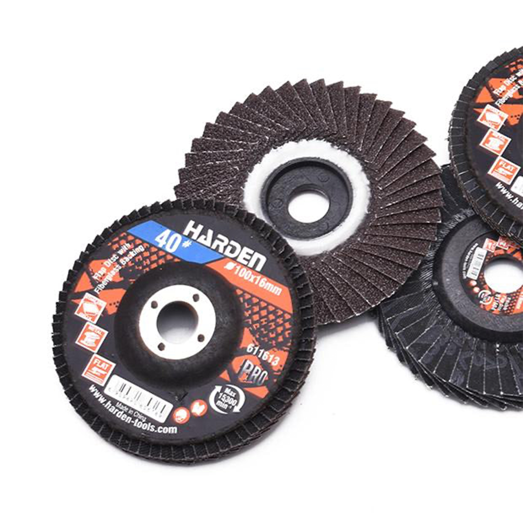 Disco Flap Flexivel 100x - Oxido de Alumínio para Aço