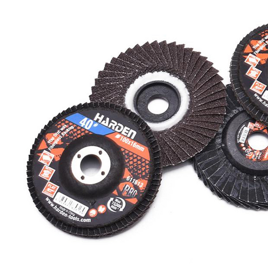 Disco Flap Flexivel 100x - Oxido de Alumínio para Aço