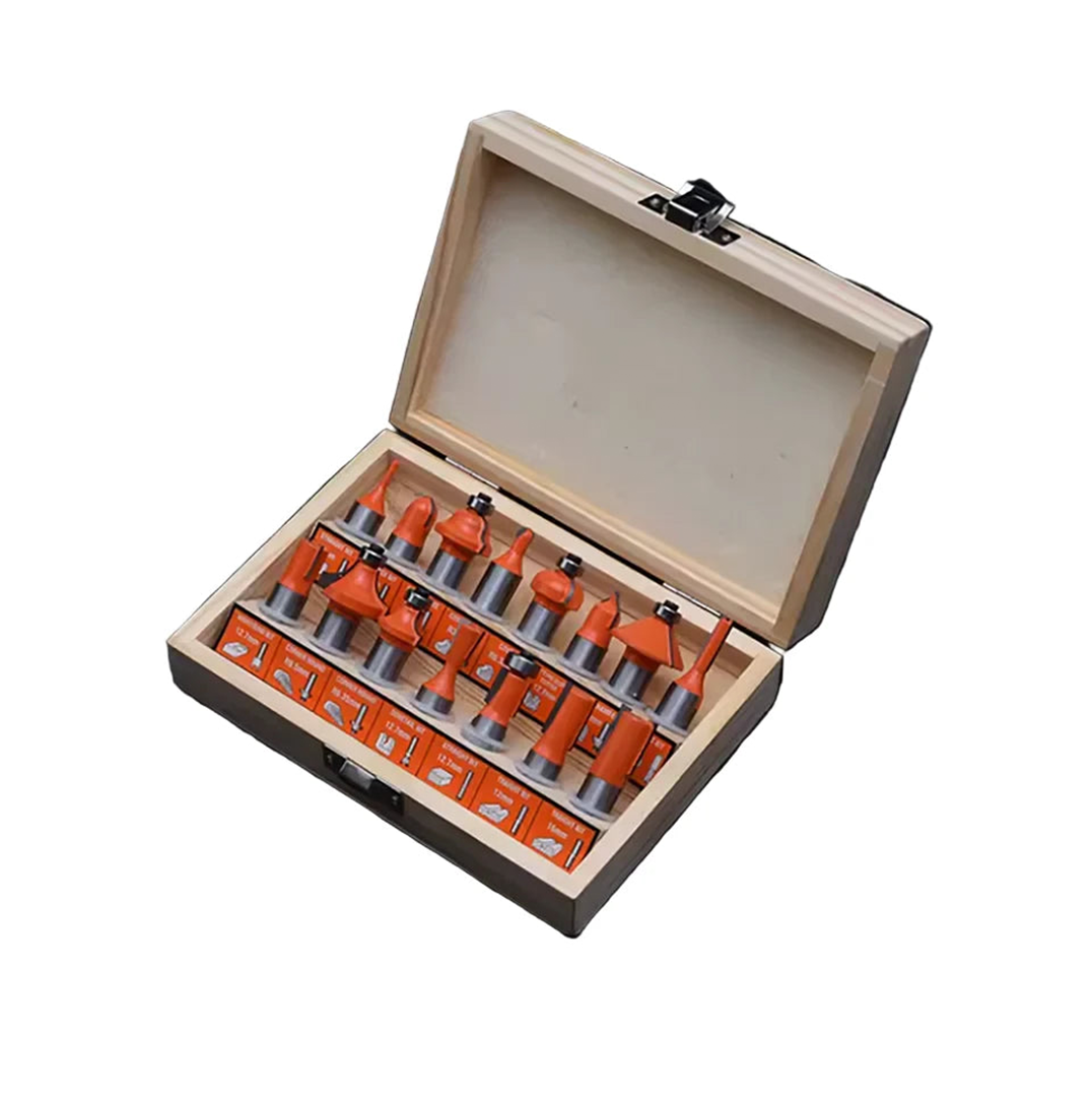 Conjunto de 15 Brocas de Metal Duro
