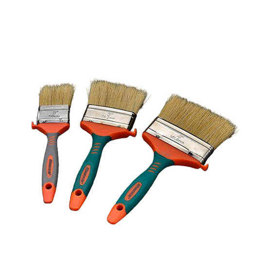 Pincel de Pintura com Cabo TPR - Cerdas Selecionadas