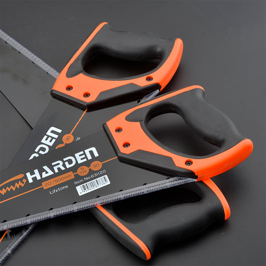 Serra Manual Profissional Harden 18" e 20" – Tripla Afiação Lâmina de Aço com Cabo Antiderrapante
