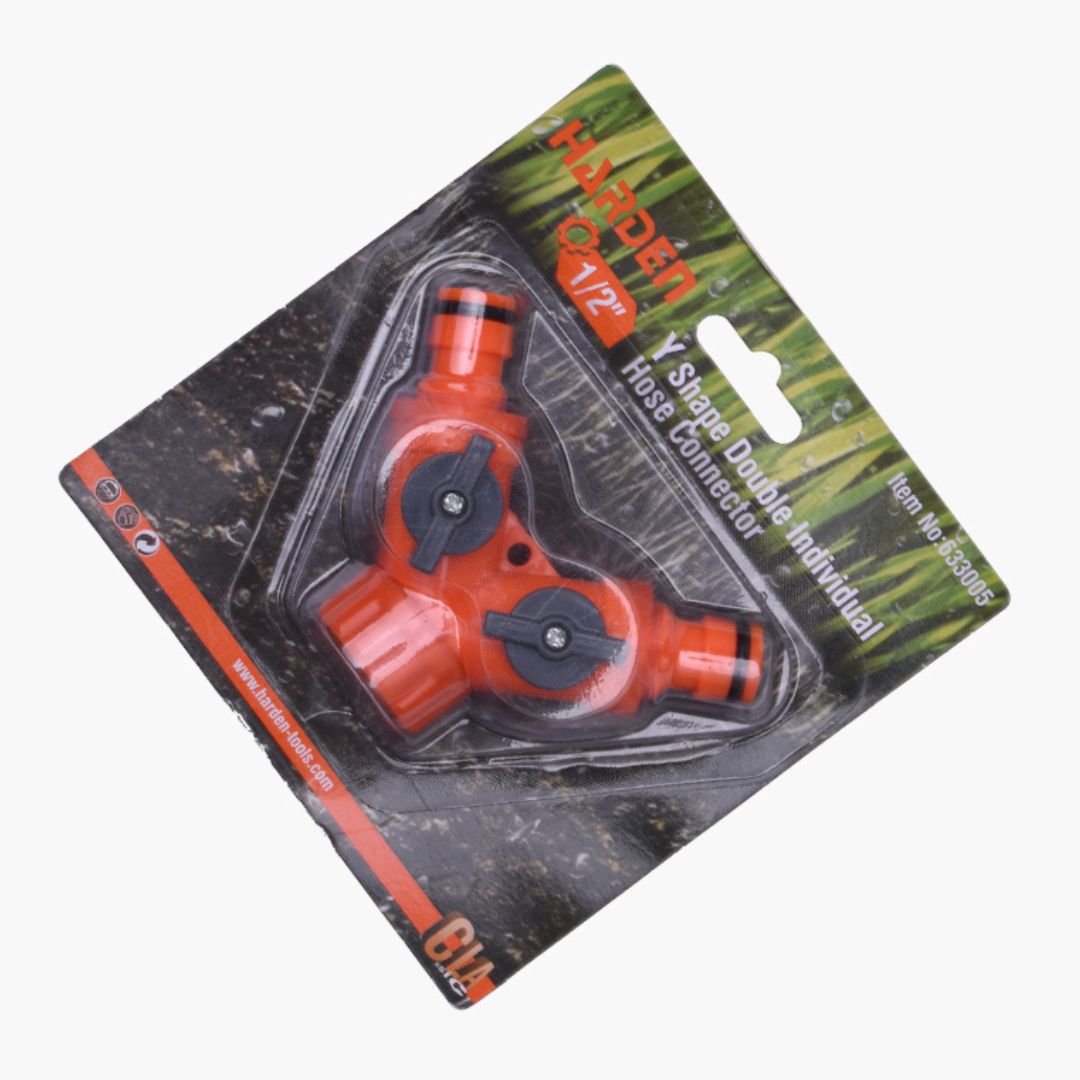 Conector Y para Mangueira 3/4" x 1" em ABS Reforçado
