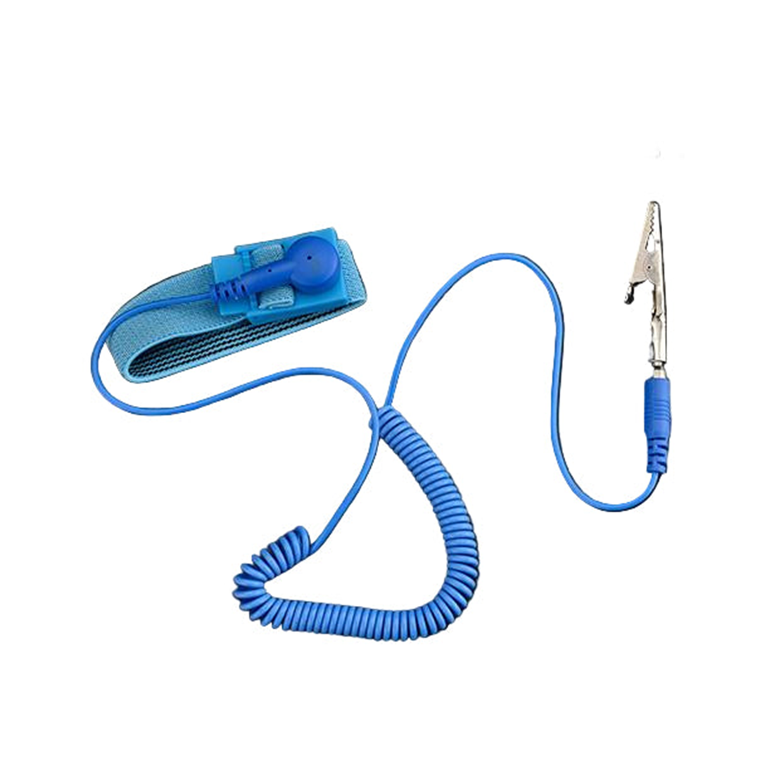 Pulseira Antiestatica com Ajuste Elastico e Conector