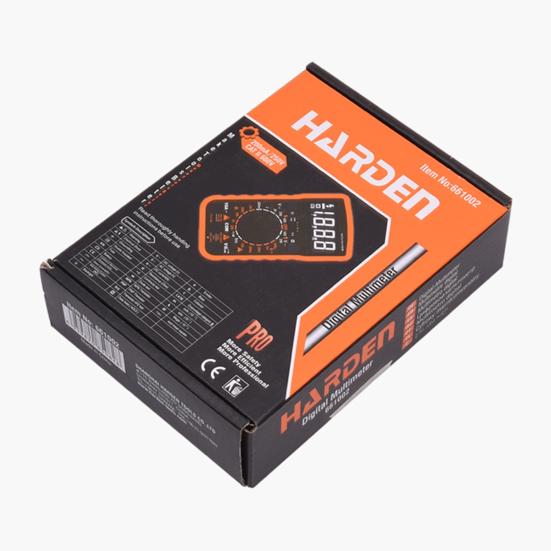 Multímetro Digital Profissional CAT II 600V com Display LCD