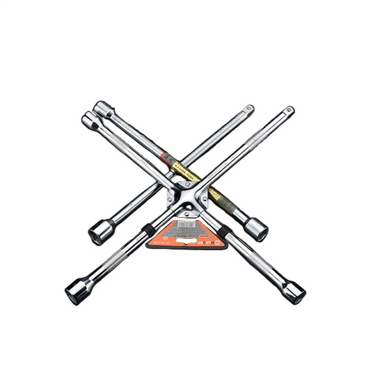 Chave de Roda Cruzada em Aço Carbono Cromado - Modelos 14