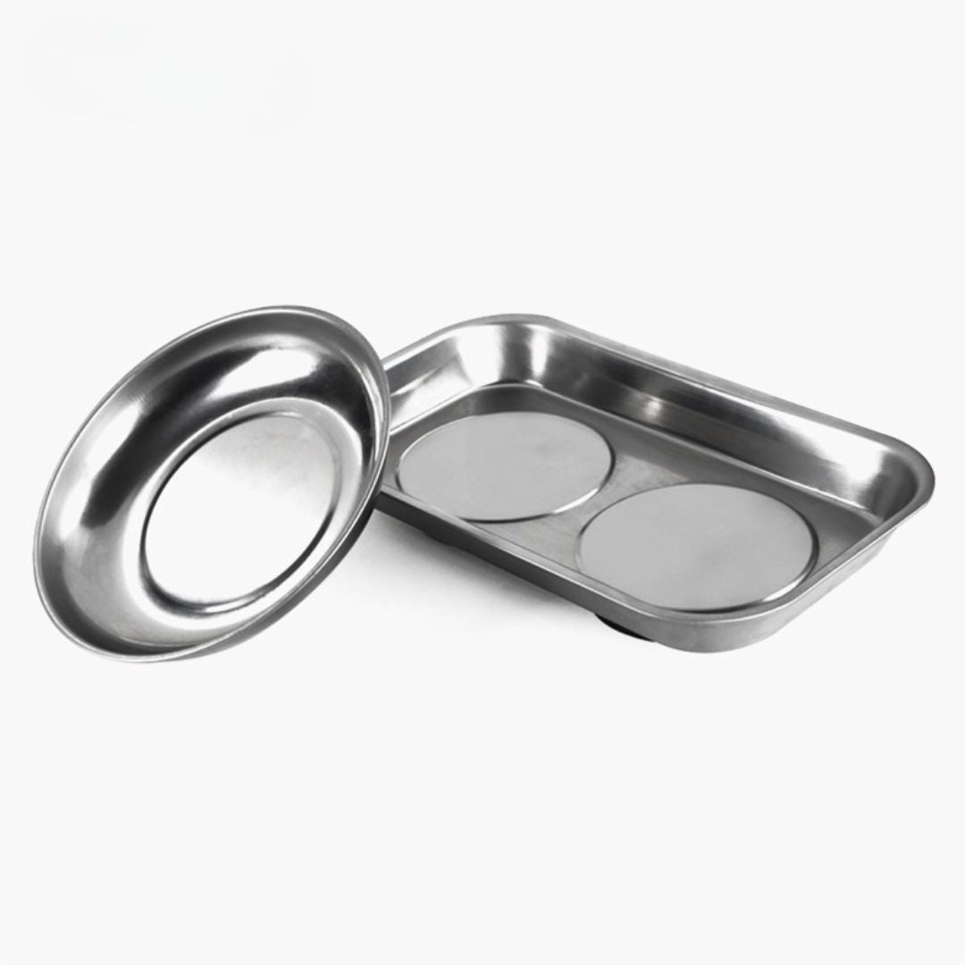 Bandeja Magnética 225 x em Aço Inoxidável para Parafusos