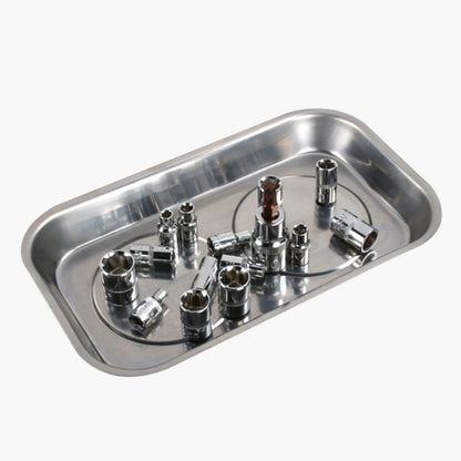 Bandeja Magnética 225 x em Aço Inoxidável para Parafusos