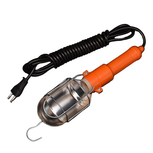 Luminaria de Trabalho 100 W 220 V com Gancho e Cabo