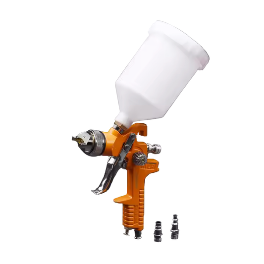 Pistola de Pintura HVLP 600 ml com Bico de 1 e Alimentacao