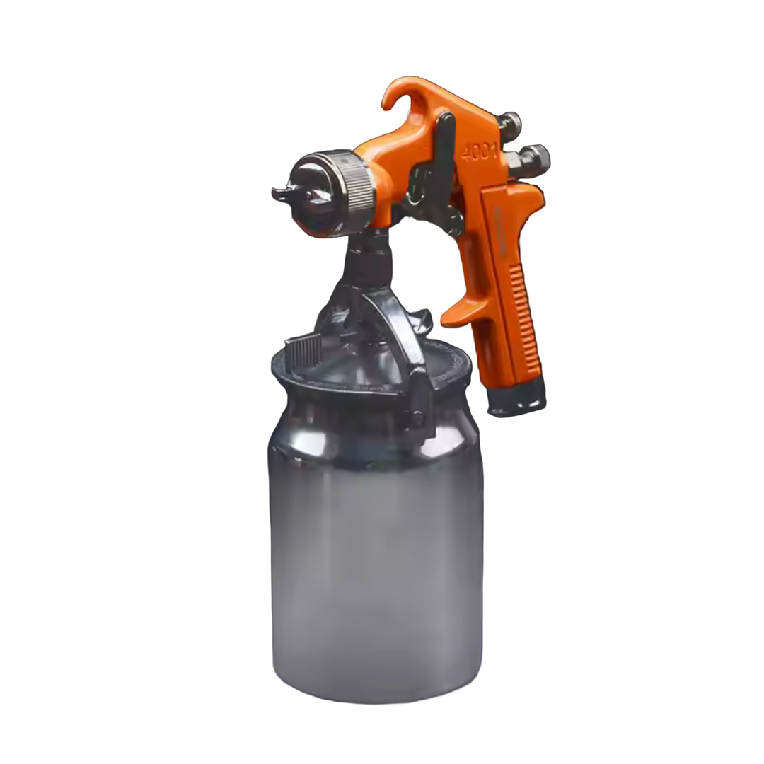 Pistola de Pintura Pneumática 1000 mL com Copo de Alumínio