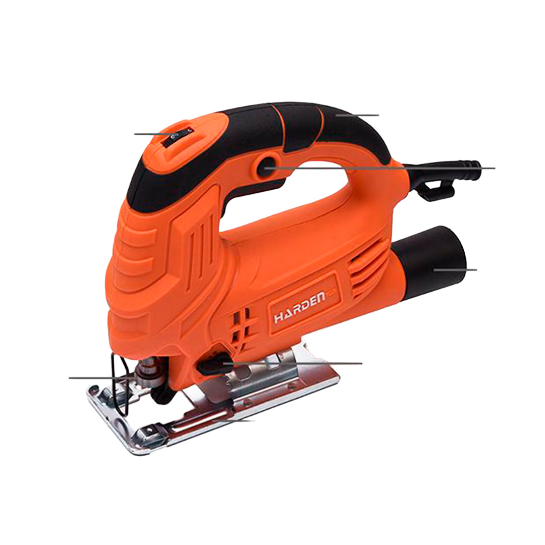 Serra Tico-Tico Elétrica 570W com Acessorios e Controle