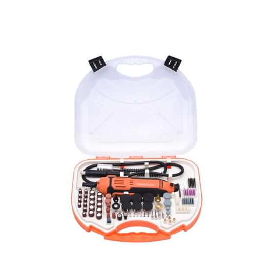 Kit Micro Retífica 211 Peças com Eixo Flexível HARDEN 130W – 220V