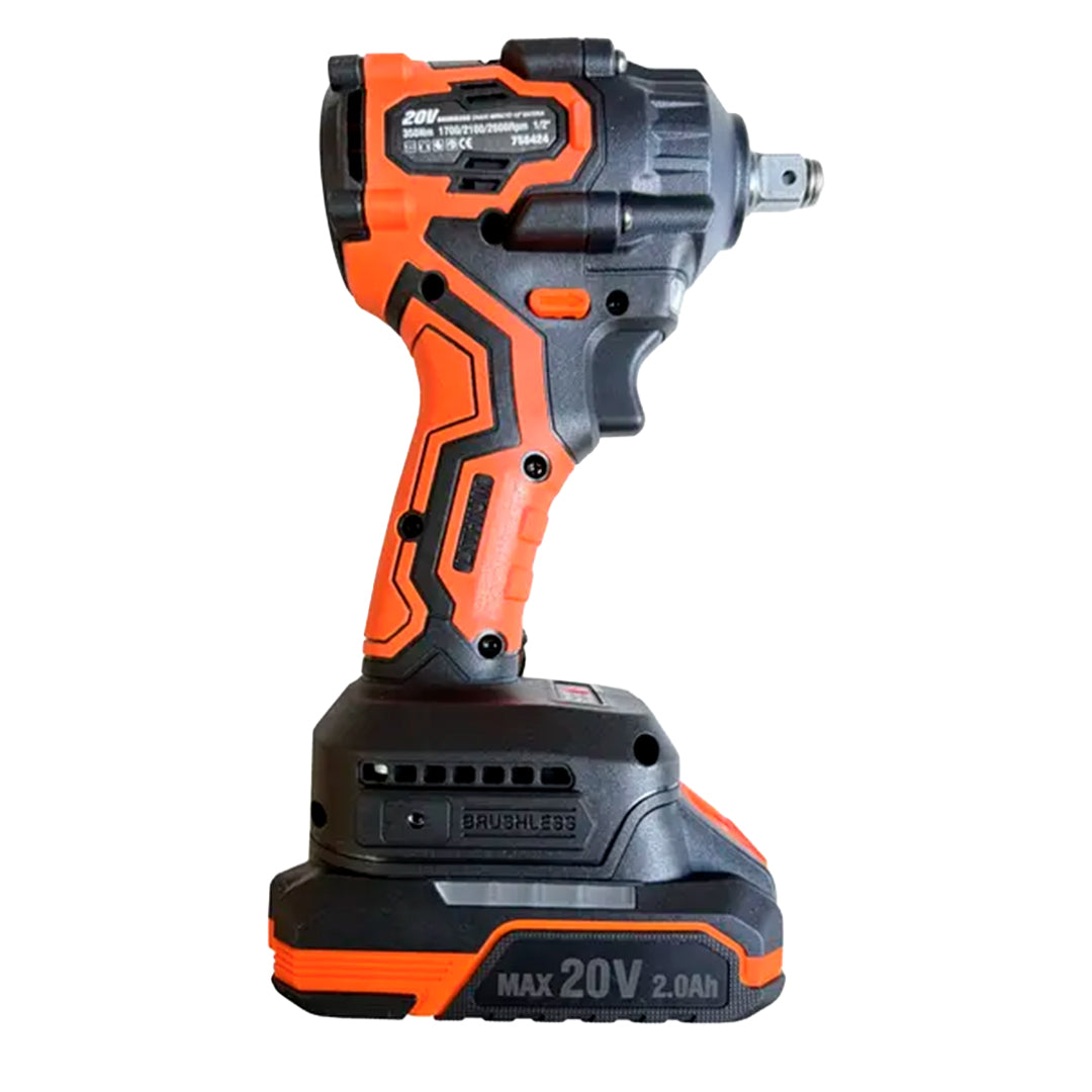 Chave de Impacto 20V Brushless HARDEN – Sem Fio e Torque Ajustável