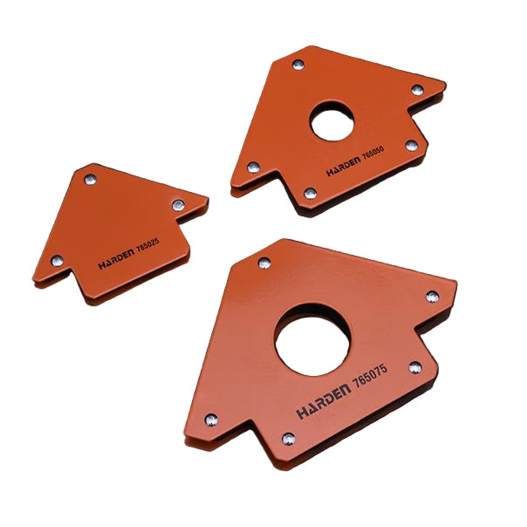Suporte Magnético de Solda - Aço Carbono com Angulos 45 90