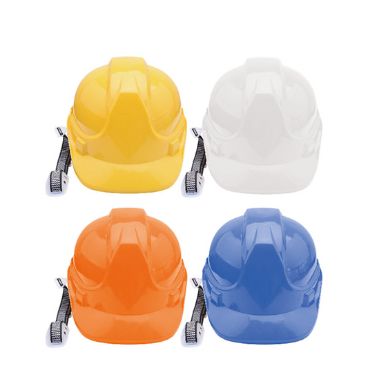 Capacete de Segurança com Ventilação e Ajuste de Cabeça