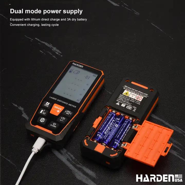 Medidor a Laser de Distância 60 m com Funções Múltiplas HARDEN