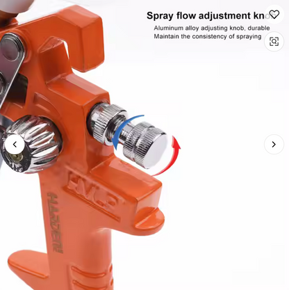 Pistola de Pintura HVLP HARDEN 600 ml com Bico de 1,4 mm e Alimentação por Gravidade