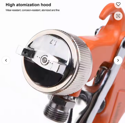 Pistola de Pintura Pneumática HARDEN 1000 mL com Copo de Alumínio e Bico 1,8 mm