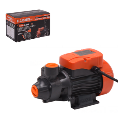 Bomba d’Água Periférica 0,5HP (370W) HARDEN – Motor de Fio de Cobre e Rotor em Latão