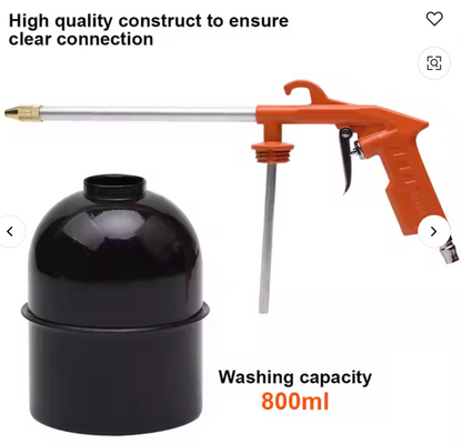 Kit Pistola de Lavagem com Ar Comprimido HARDEN 2 Peças 800 ml com Conector Rápido (Americano, Europeu ou Japonês)