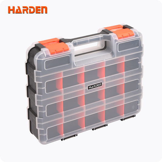 Organizador Plástico Dupla Face HARDEN 320mm (12,5”) com Divisórias Ajustáveis