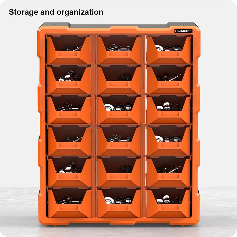 Torre Organizadora Modular em Polipropileno com 39 Gavetas