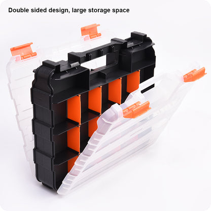 Organizador Plástico Dupla Face HARDEN 320mm (12,5”) com Divisórias Ajustáveis