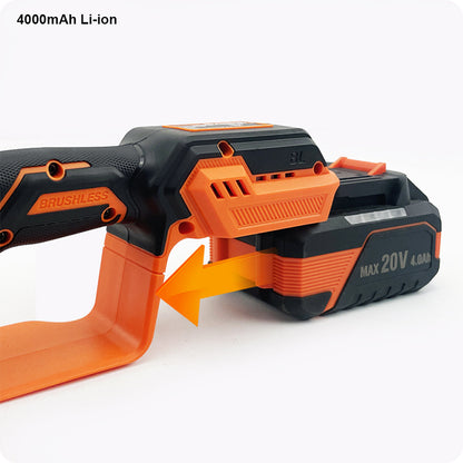 Motosserra a Bateria HARDEN 20V com Motor Sem Escovas Sabre 200 mm (8”) e 300 mm (12”)