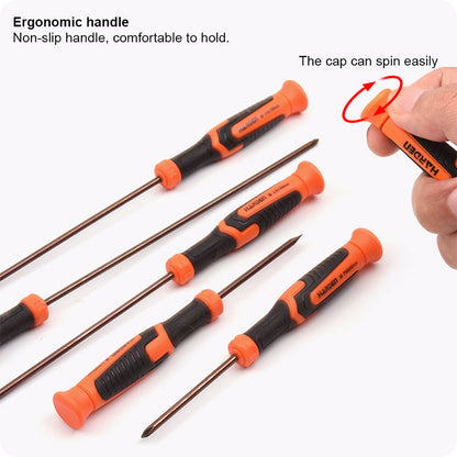 Jogo de Chaves de Precisão HARDEN em Aço Cromo-Vanádio (CR-V) 6 Peças