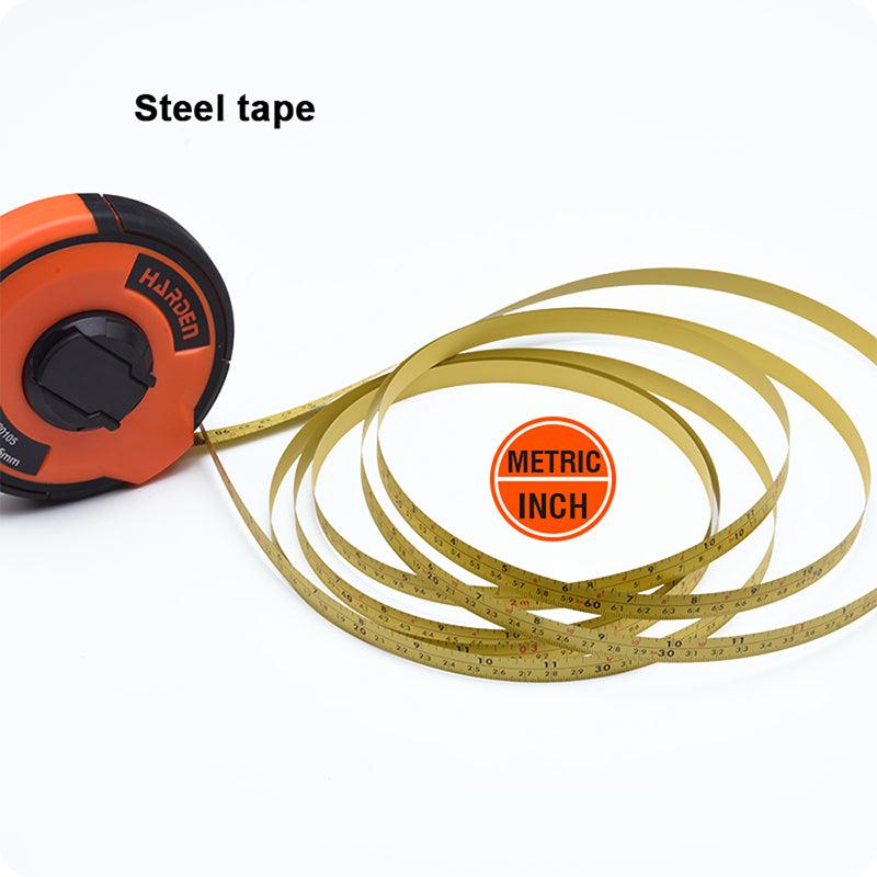 Trena Longa HARDEN Profissional com Caixa Reforçada e Recolhimento Rápido – 20 m, 30 m e 50 m