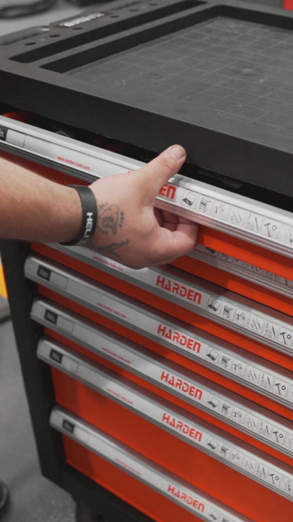 Carrinho de Oficina 7 Gavetas HARDEN com Freio e Bloqueio Automático